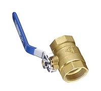 1'' NPT Thread Brass Ball Valve Shut Off Switch Brass Ball Valve Female DN25