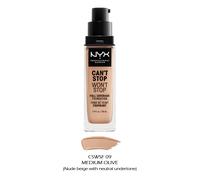 1 NYX Can't Stop Won't Stop Full Coverage Foundation "Pick Your 1 Color" Joy's