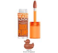NYX Professional Makeup Duck Plump lip gloss with magnifying effect shade 05 Brown Applause 6,8 ml