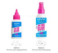 1 NYX The Face Glue Setting Spray & Gripping Primer Set "FGSS01 + FGP01" Joy's