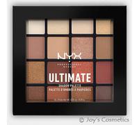 NYX Professional Makeup Ultimate Shadow Palette Eyeshadow Palette Shade 03 Warm Neutrals 16 x 0.83 g