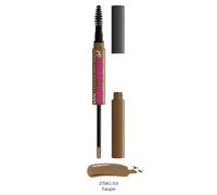 NYX Professional Makeup Longwear Vegan Tinted Liquid Eyebrow Gel, Natural Look Brow Mascara, Up to 2 Day Wear, Transfer-, Fade- and Smudge-Resistant, Zero to Brow, Shade: 03 Taupe