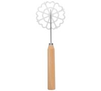 1 Oil Pier Mold Wok Stirrer Star Waffle Moulds Wooden Handle Spoon Soup Ladle Spider Skimmers Metal Flower Homemade Swedish Molds Moulds Aluminum Alloy Waffles