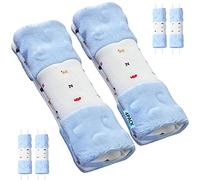 1 one enjoy 4 Packs Harness Pads Baby Car Seat Strap Covers, Universal Baby Belts Pads Shoulder Covers for Newborns Car Seats, Pushchair, Stroller 15 x 5cm