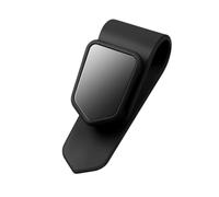 1 or 2 Pieces of Universal Car Sun Visor Sunglasses Holder: Suitable for Different Sizes of Glasses with a Clip Design (The Black)