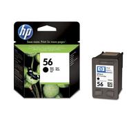 1 Original Printer Ink Cartridge - Replaces HP56 - Black(520 pages @ 5% coverage)