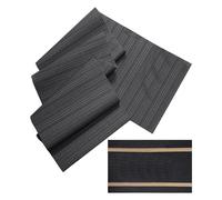 1 Outdoor Tablecloth, 1 Heat Insulation Mat, Washable Tablecloth, Non-Slip Black Tablecloth, Outdoor Table Flag, Table Flag Decorative Mat
