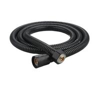1-Pack 1.5m Stainless Steel Black Hose Bathroom Accessories