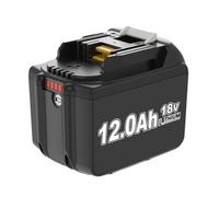 1 Pack 12.0Ah Lithium Replacement for Makita battery 18V, Compatible with Makita 18V Battery BL1860 BL1840 BL1830 BL1820 BL1815 BL1835 BL1845, with LED Indicator (12.0Ah-1Pcs)
