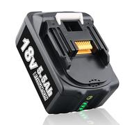 1-Pack 18V 5.5Ah BL1860 Battery Replacement for Makita BL1860B BL1850 BL1850B BL1840 BL1840B BL1830B BL1830 BL1820 BL1815 BL1835 BL1845 LXT-400 18V Battery with LED Indicator