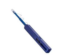 1 Pack 2.5mm One-Click Fiber Optic Cleaning Pen for SC FC ST Adapter Connector End Face Cleaning Tool (LC/MU 1.25mm Push Pen)