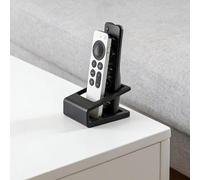 1 Pack 2 Slot Remote Control Storage Box Creative Desktop Organizer Remote Control Holder for TV Air Conditioner Non Slip Wide Base Sturdy