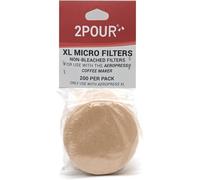 (1 Pack - 200x XL) Compatible with AeroPress XL - Reusable Unbleached Paper Coffee Filters, Natural & Vegan Replacement Pack