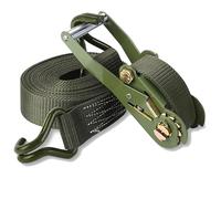 1 Pack 3.3-82 Ft Cargo Control Ratchet Straps Ratchet Straps, 2 In Wide Heavy Duty Tie Down Straps Ratchet with Double J Hook for Moving Truck Trailers Kayaks(12m/39.4Ft)