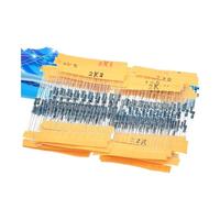 1 Pack 300Pcs 10-1M Ohm 1/4w Resistance 1% Metal Film Resistor Resistance Assortment Kit Set 30 Kinds Each 10pcs BIANMTSW