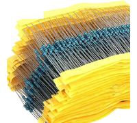 1 Pack 300Pcs 10-1M Ohm 1/4w Resistance% Metal Film Resistor Resistance Assortment Kit Set 30 Kinds Each 10pcs