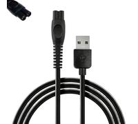 1-Pack 5V Power Cable, Compatible with Philips Shaver Charger, 1 Meter | Durable PVC replacement power supply wire with intelligent circuit protection against overcurrent