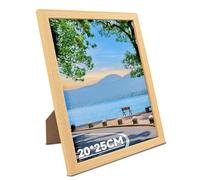 1 Pack 8x10 Picture Frame,Gallery 8x10 Frame Display Picture 20x25cm,Engineered Wood 8 x 10 Photo Frame with HD Plexiglass,Photo Collage Frame for Wall Hanging and Tabletop Display,Original Wood
