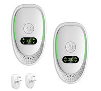 1 Pack Air Purifier Plug In, Negative Air Ionizer for Home Use,Mini Filterless Mobile Air Cleaner with Green Light for Odor,Smoke Dust,Pets,Quiet Operation Air Freshener for Home,Office,Cat Bed