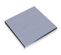 1 Pack Aluminum Sheet Metal 1Mm Thickness Flat Plain Thin Aluminum Plate Covered with Protective Film, Heat Treatable Rectangle Aluminum Metal Plate(300x400mm)