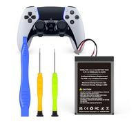 1-Pack Battery for PS5 Dualsense Edge, 2026 Upgrade High Capacity 3600mah Rechargeable Battery Pack for PlayStation 5 Dualsense Edge Controller with Tool Kit