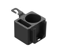 1-Pack Car Cup Holder and Phone Mount for Peugeot 307 3A/3C 2001-2008, Carbon Fiber Style Backseat Headrest Organiser with Charging Por