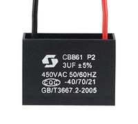 1 Pack Ceiling Fan Capacitor CBB61, Metallized Polypropylene Film Capacitor Great for Fans Pumps Motors Running Electronic Accessories