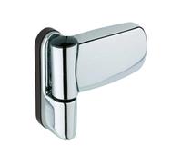 1 Pack Chrome Upvc Double Glazing Door Flag Hinge Fully Adjustable 85mm X 89mm For Composite And External Doors