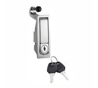 1 Pack Compression Latch Lock, Adjustable Chrome Plated Zinc Alloy Trigger Handle for Electrical Cabinet Horsebox Tool Box