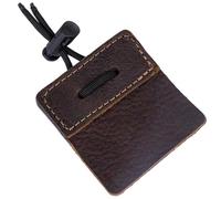 1 pack Cow Leather Archery Finger Tab Adjustable Bow Hand Protector Faux Leather Tab for Recurve Bows Right Hand Guard Hunting Target Practice Protective Gear