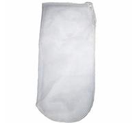 1 Pack Drawstring Nylon Mesh Filter Socks 100 Micron, 7 Inch Opening by 32 Inch Long, 10" Width Large Filter bags