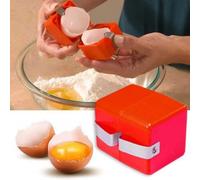 1 Pack Egg Shell Opener Easy Handheld Egg Peeler for Hard Boiled Eggs Stainless Steel Portable Cracker Separator Multifunctional No Shell Pieces Eggs Cutter Kitchen Gadgets for Breakfast Prep Baking