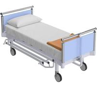 1 Pack Fitted Hospital Bed Sheets - Soft Microfiber Hospital Fitted Sheet - Hospital Bed Fitted Sheets (White, 36" x 80" x 8")