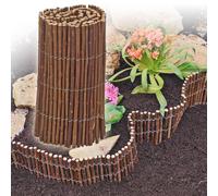 (1 Pack ) Flexible Wooden Willow Garden Edging & Arch Fencing
