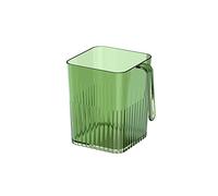 1 Pack Fridge Side Door Storage Containers Organizer Box PET Plastic Bins for Food Kitchen Organization Stackable Counter Cabinet Pantry Bathroom Bedroom