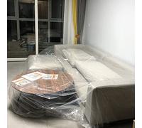 1 Pack Furniture Cover, Plastic Sofa Cover Protector, Extra Large Waterproof Bed Couch Household Slipover Transparent Dust Proof Sheet Cloth for Moving Long Term Storage. 2*2M / 3*4M / 4*5M