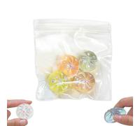 1 Pack Giant Dumpling Squishy,Giant Glitter Dumpling,Mega Rainbow Dumplings,Cute Glitter Dumplings Squishy Large Anxiety Relief Fidget Toy,Soft Squeeze Decompression Dough (B, 1 Pack)