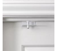 1 Pack GlideLok Child Safety Door Top Lock | for Toddler Childproofing | Opens From Both Sides | Measure Door First to Ensure Proper Fit | Drilling Into Door Frame Required | Screw Included