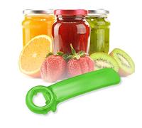 1 Pack Green Jar-key Jar Opener The Original Easy Use by Anyone (Transparent)