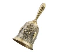 1 Pack Hand Held Bell, Metail Dinner Bell Wedding Bells, Service Bell Call, Vintage Bell