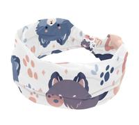1 Pack Headbands for Women Non Slip Elastic Sports Hair Bands for Women, Soft Cloth Headband for Workout Yoga Fashion Hair Accessories,Cartoon Animals-1253
