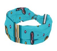 1 Pack Holy Easter Cross-819 Elastic Soft Fabric Non-Slip Women's Fashion Headbands - Soft, Wide, and Stylish for All Occasions