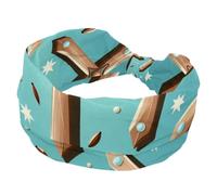 1 Pack Holy Easter Cross-831 Elastic Soft Fabric Non-Slip Women's Fashion Headbands - Soft, Wide, and Stylish for All Occasions