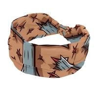 1 Pack Holy Easter Cross-909 Elastic Soft Fabric Non-Slip Women's Fashion Headbands - Soft, Wide, and Stylish for All Occasions