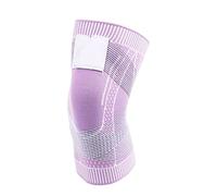 1 Pack Knee Support Brace, Knee Brace with Adjustable Strap for Women & Men, Compression Knee Sleeves for Arthritis, Tendinitis, Ligament Injury, Running, Gym, Sports Purple