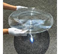1-Pack Large Fresnel Lens Diameter 500mm Focal Length 500mm Acrylic Large Fresnel Lenses for solar collecting,magnifying,cooking outside,solar heating,solar projector fire starter