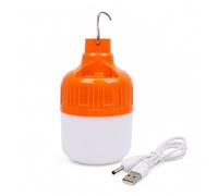 1 Pack LED Camping Lights, 80W 2000 Lumens USB Rechargeable Lantern, Dimmable Tent Light with Hanging Hook, Portable Emergency Bulb for Outdoor, Patio, Garden, BBQ, Hiking