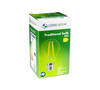 (1 Pack) LED Filament Light Bulb A60 GLS Traditional Bulb B22 Bayonet 6.6w equiv brightness 100w Warm White 2700K Energy Saving