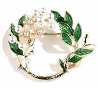 1 pack Lily Of The Valley Brooch Gifts, Queen Elizabeth's Favourite Flower White