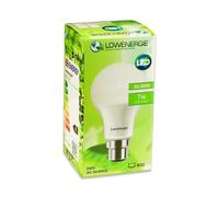 (1 pack) Lowenergie A60 LED Bulb 7w B22 3000K